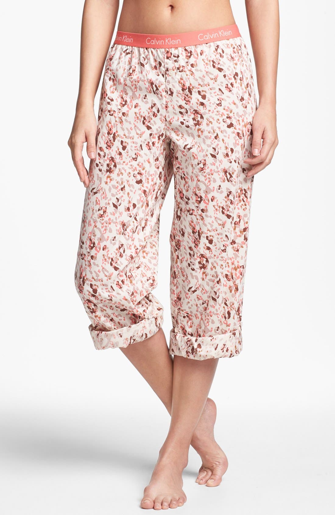 Calvin Klein Roll Up Pajama Pants Nordstrom