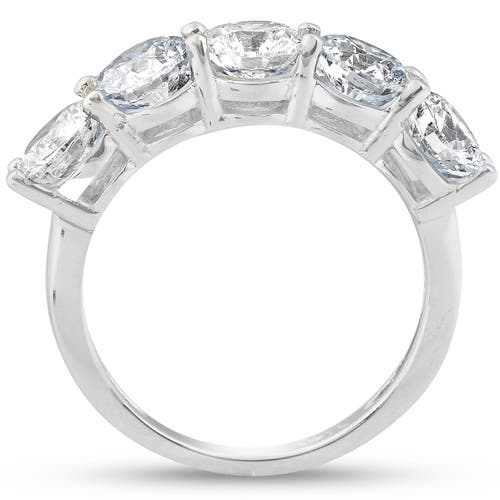 Bliss Diamond 3 3/4ct Diamond Anniversary Wedding Ring 14k White Gold Lab Grown In 14k White Gold