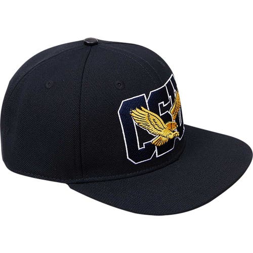 Men's Pro Standard Black Coppin State Eagles Arch Over Logo Evergreen Snapback Hat