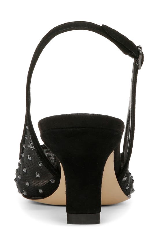 Sam Edelman Biankasling Womens Man Made Kitten Heels In Black