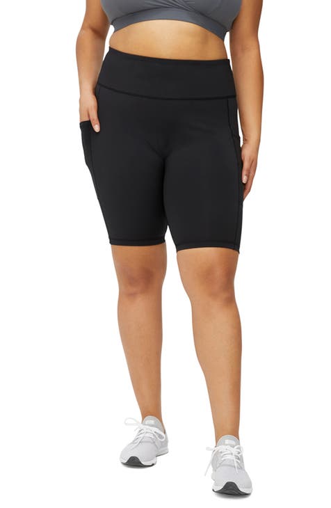 Plus Size Comfort Bike Shorts - Plus Loungewear - Curvy Athleisure