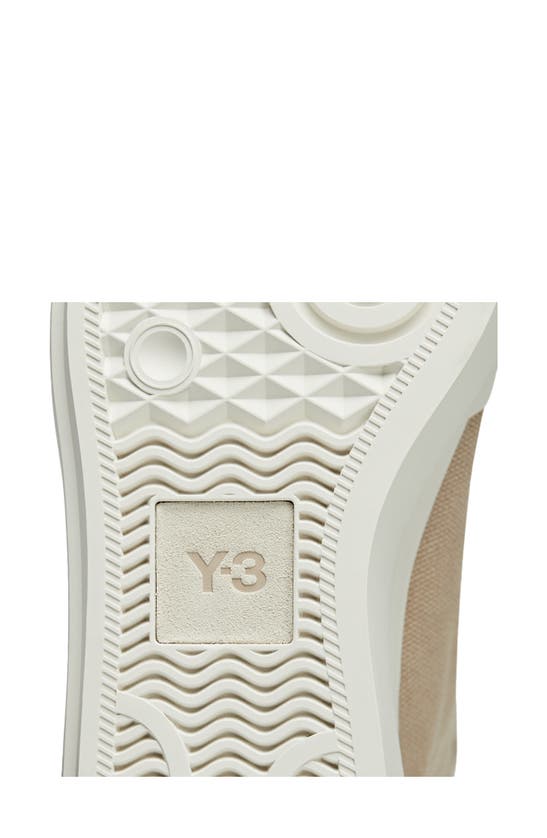 Shop Y-3 Nizza High Top Sneaker In White/ Sand