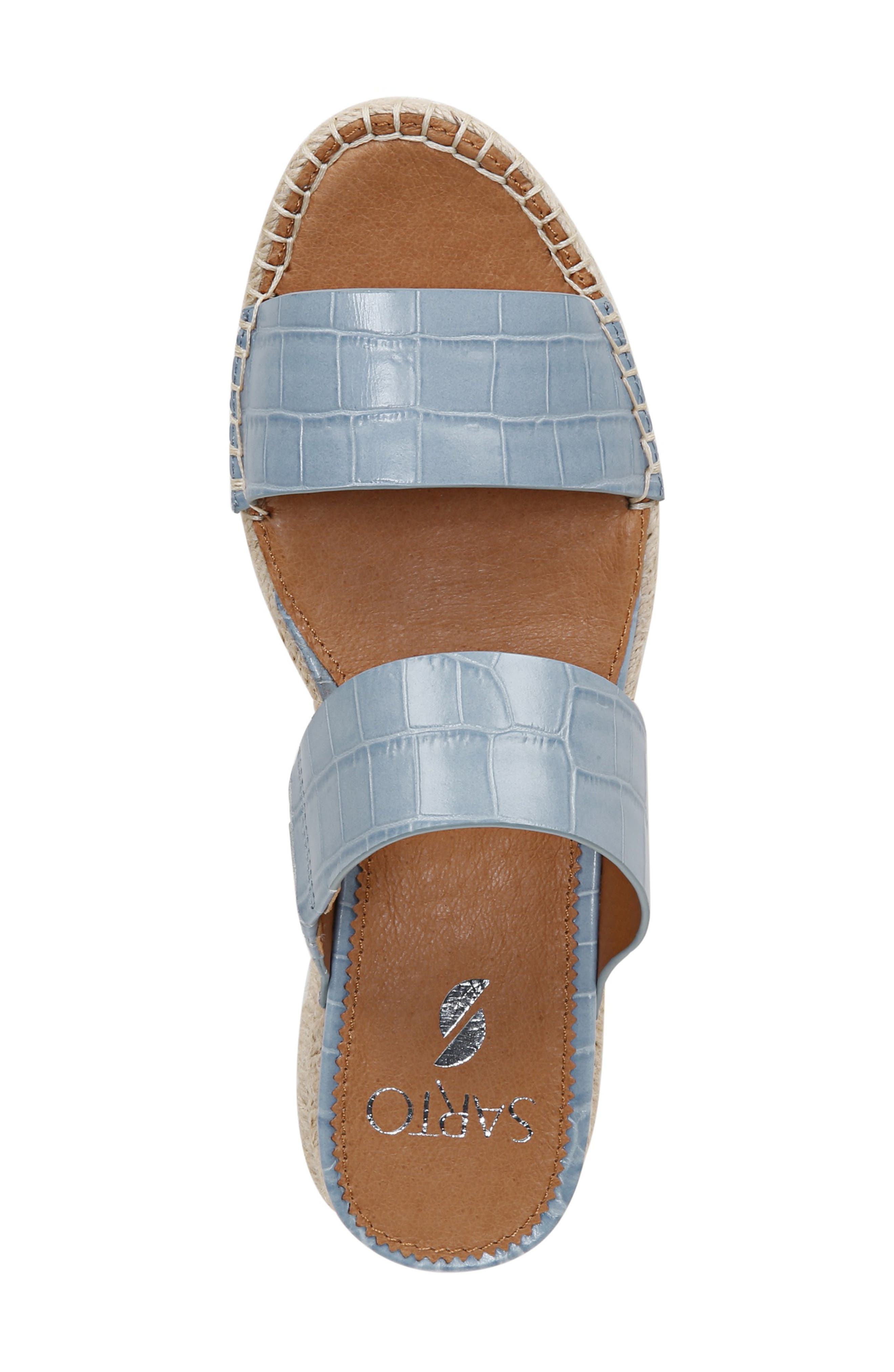 cappy wedge slide sandal