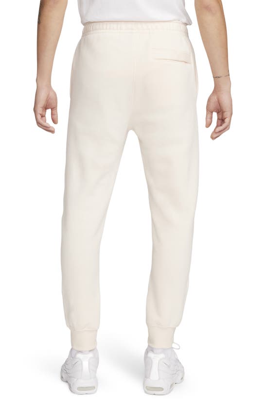 Shop Nike Sportswear Club Pocket Fleece Joggers In Guava Ice/ White