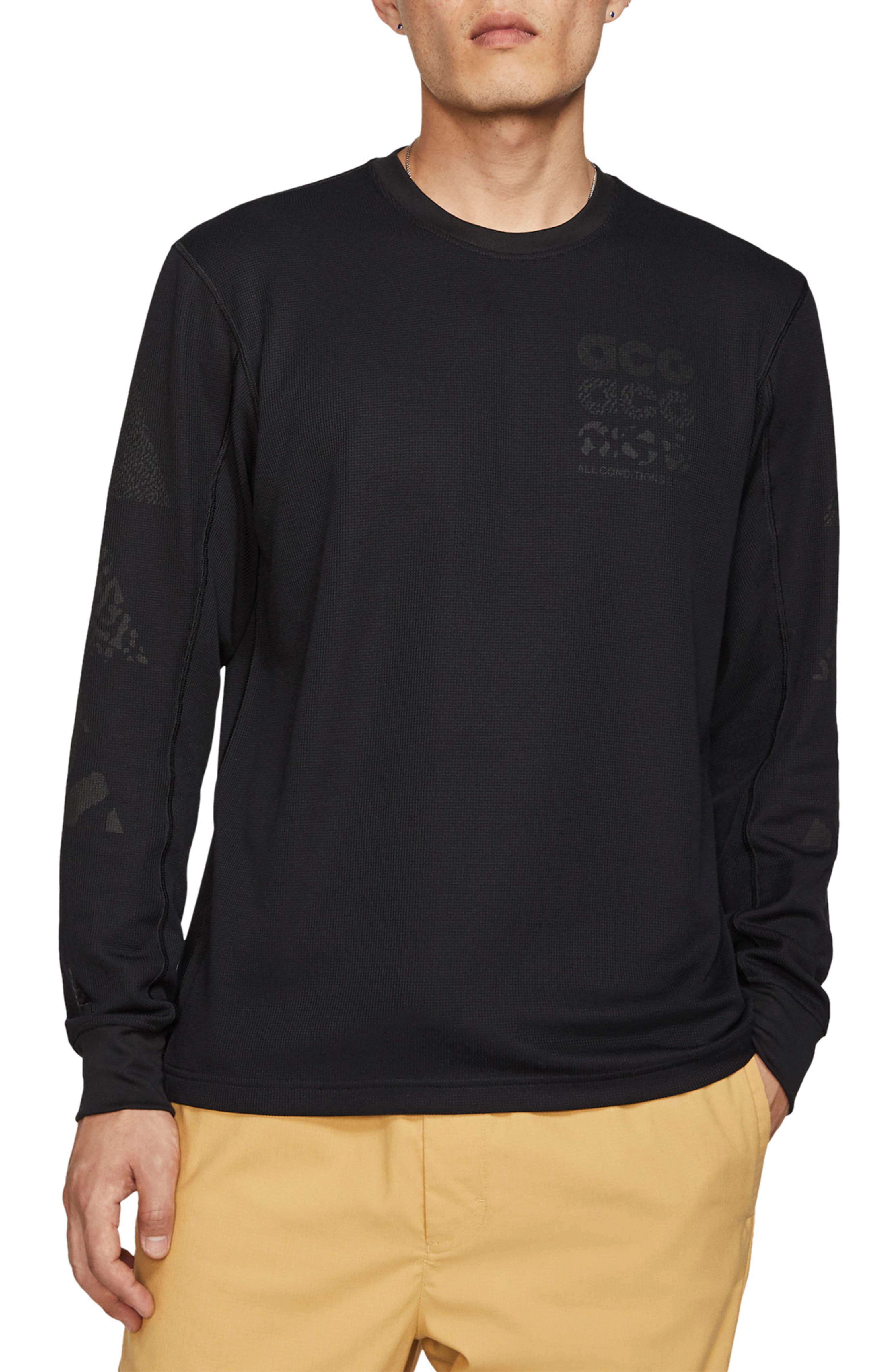 Nike ACG Long Sleeve Waffle Knit T-Shirt | Nordstrom
