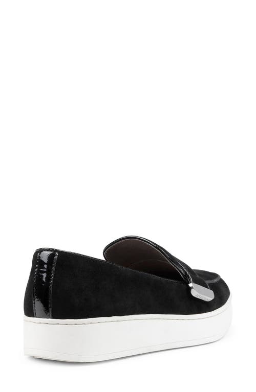 Shop Donald Pliner Tamara Slip-on Sneaker In Black