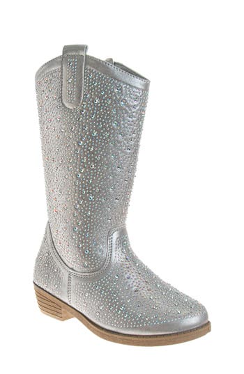 KENSIE GIRL KENSIE GIRL KIDS' GLITZY RHINESTONE BOOT 