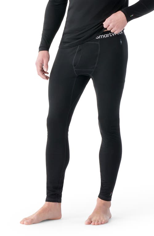 Shop Smartwool Classic All Season Merino Wool Blend Base Layer Leggings In Black