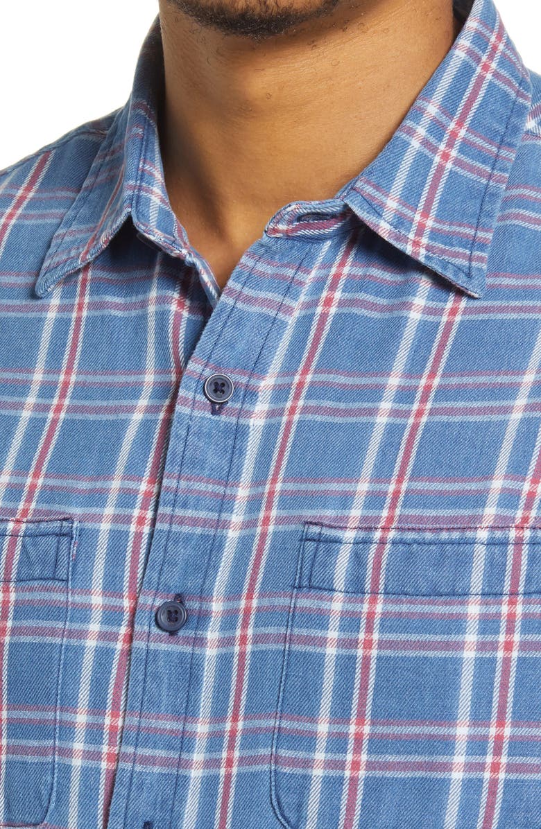 The Normal Brand Jackson Plaid Cotton Button-Up Shirt | Nordstrom