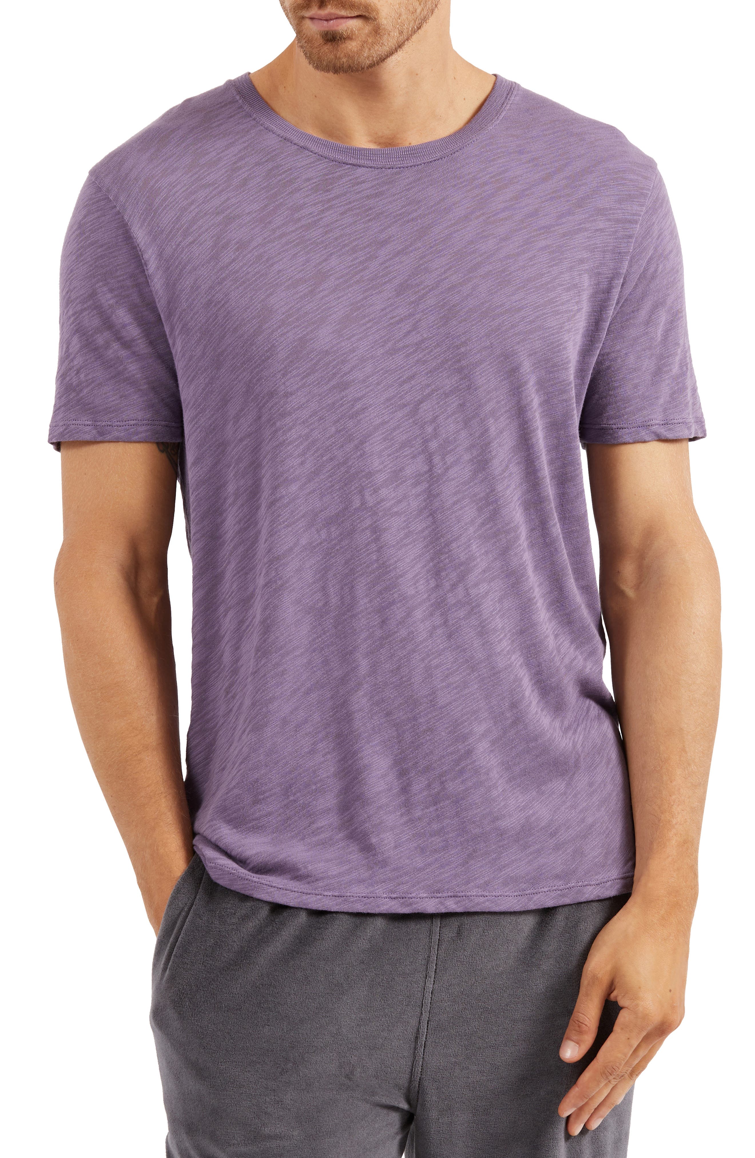 mens purple t shirt