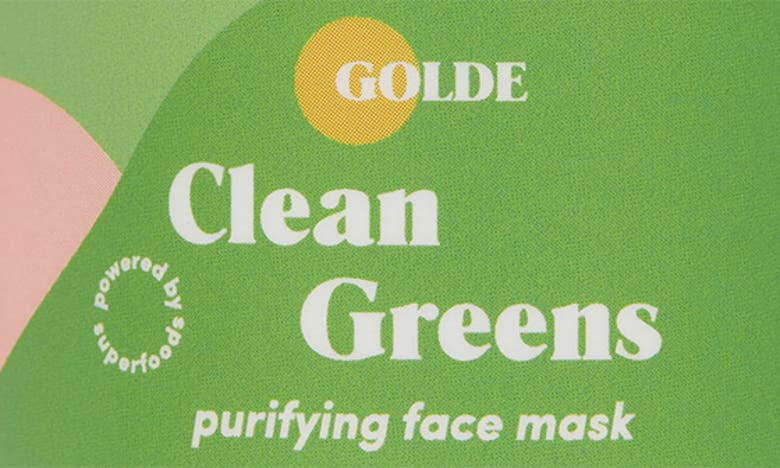 GOLDE CLEAN GREENS PURIFYING FACE MASK