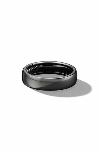 David yurman black titanium ring deals