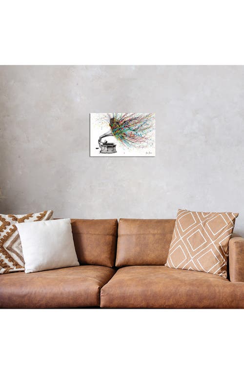 Icanvas Radical Rhapsody By Ashvin Harrison Canvas Print In White Canvas/multicolor
