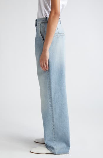 Loulou Studio Attu Wide Leg Jeans