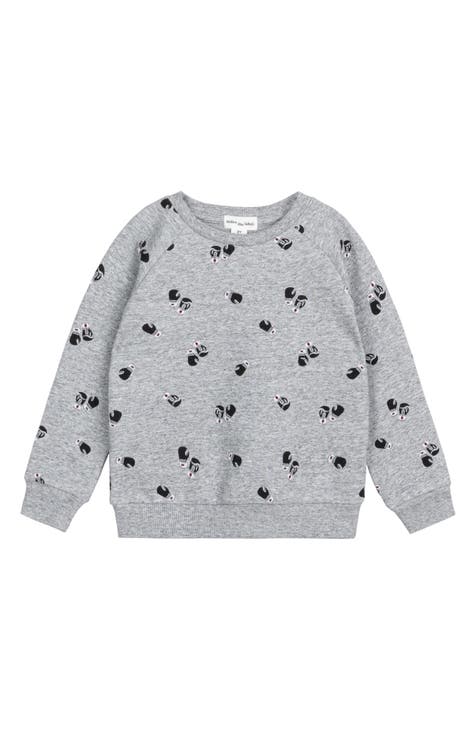 Kids' Boxing Gloves Print Heathered French Terry Sweatshirt (Toddler & Little Kid)