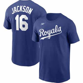 Preschool Nike Jackie Robinson Royal Brooklyn Dodgers Cooperstown Collection Player Name & Number T-Shirt