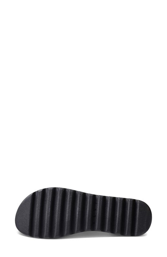Shop Reef Water Vista Platform Slingback Sandal In Black Vintage