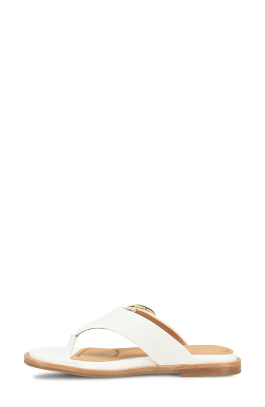 Shop Söfft Nancia Flip Flop In True White