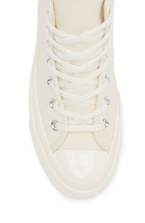 Shop Comme Des Garçons Play X Converse Chuck Taylor® All Star® Heart High Top Sneaker In Beige