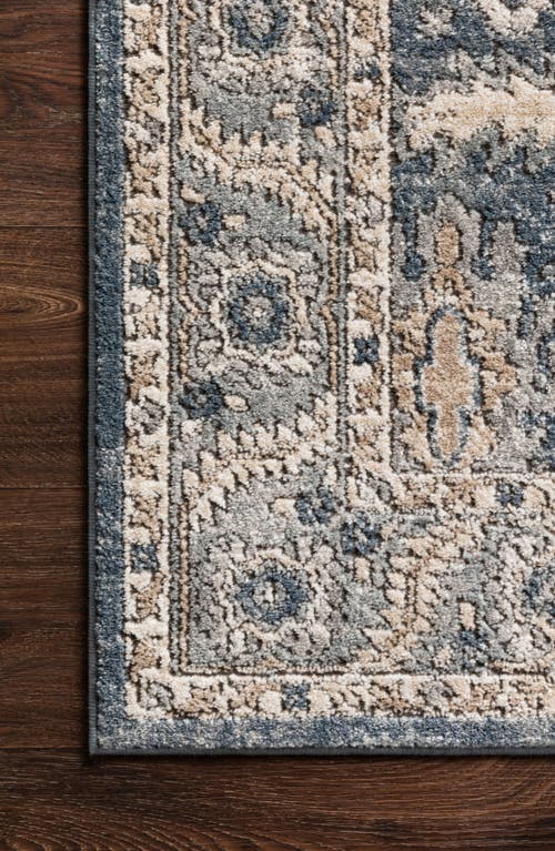 Loloi Ii Teagan Accent Rug In Denim/pebble