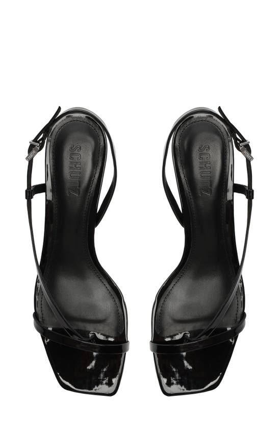 Schutz Women's Heloise Mid Stiletto Sandals In Black