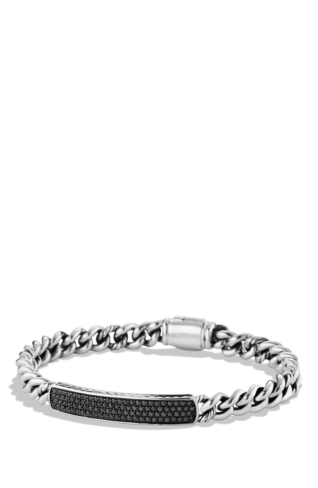 David Yurman 'Petite Pavé' ID Bracelet Nordstrom