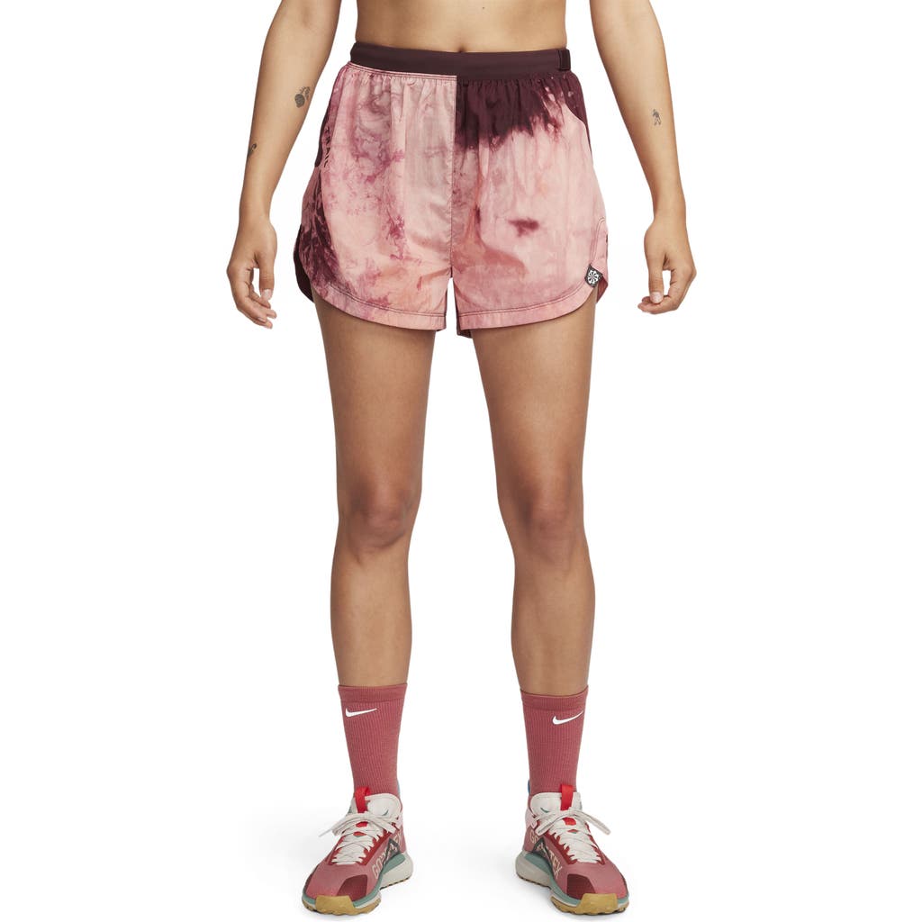 Nike Dri-fit Repel Shorts In Ember Glow/burgundy Crush
