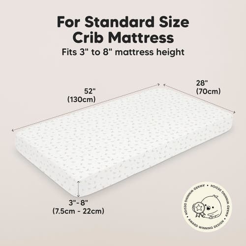 Keababies Isla Fitted Crib Sheets In Meadow