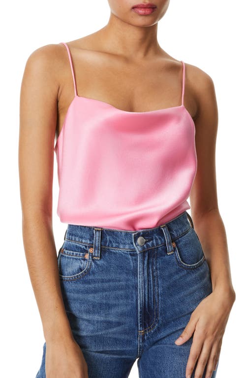 Alice + Olivia Harmon Cowl Neck Camisole in Primrose