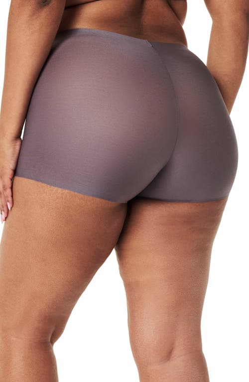 Shop Spanx ® Sheer Control Shaping Boyshorts In Mythical Grey