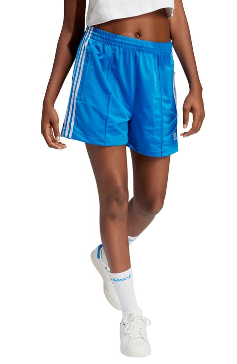 adidas Adicolor 3-Stripes Shorts - Blue | Women's Lifestyle | adidas US
