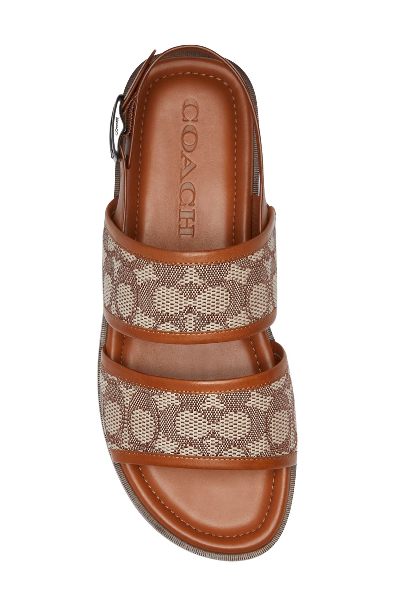 COACH Julian Signature Jacquard Slingback Sandal (Men) | Nordstrom