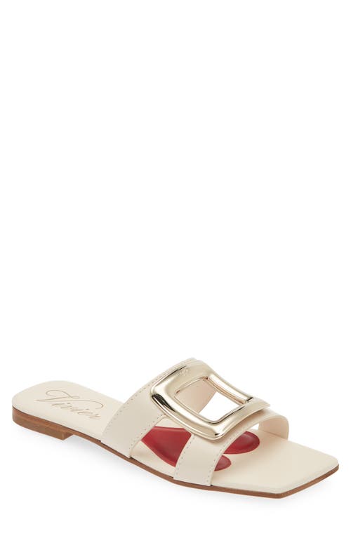 Roger Vivier Viv by the Sea Slide Sandal Cire at Nordstrom,