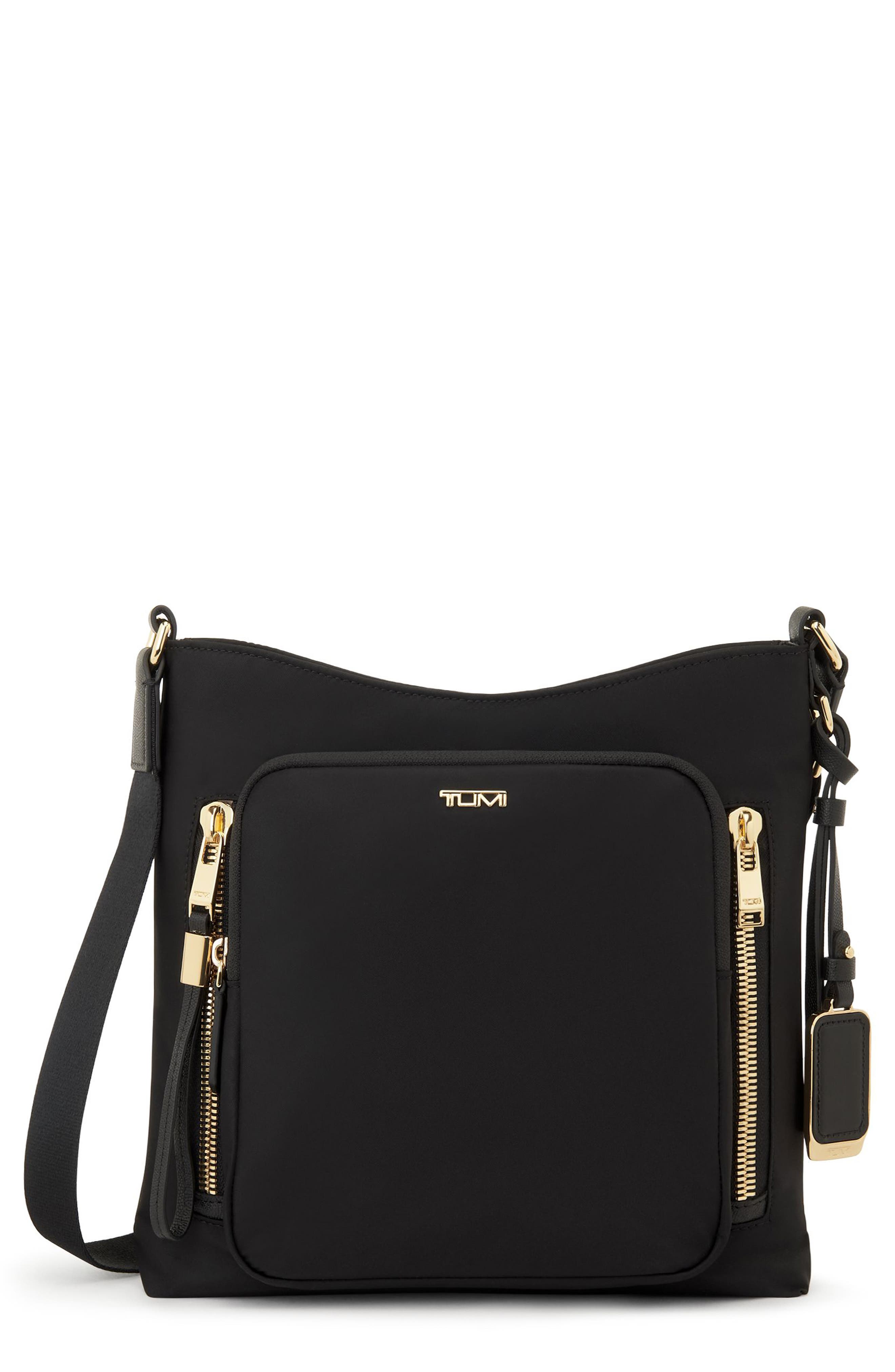 Tumi Tyler Crossbody Bag In Black/gold