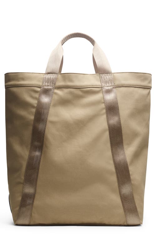 Division Cotton Twill Tote in Seedgrey