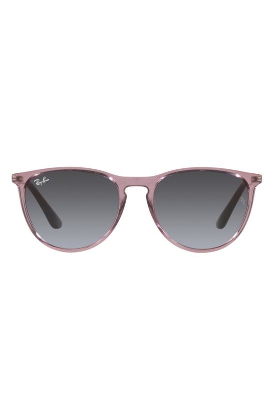Ray Ban 50mm Junior Erika Phantos In Transparent Violet