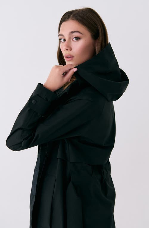 Lole Alizé Rain Trench Coat In Black