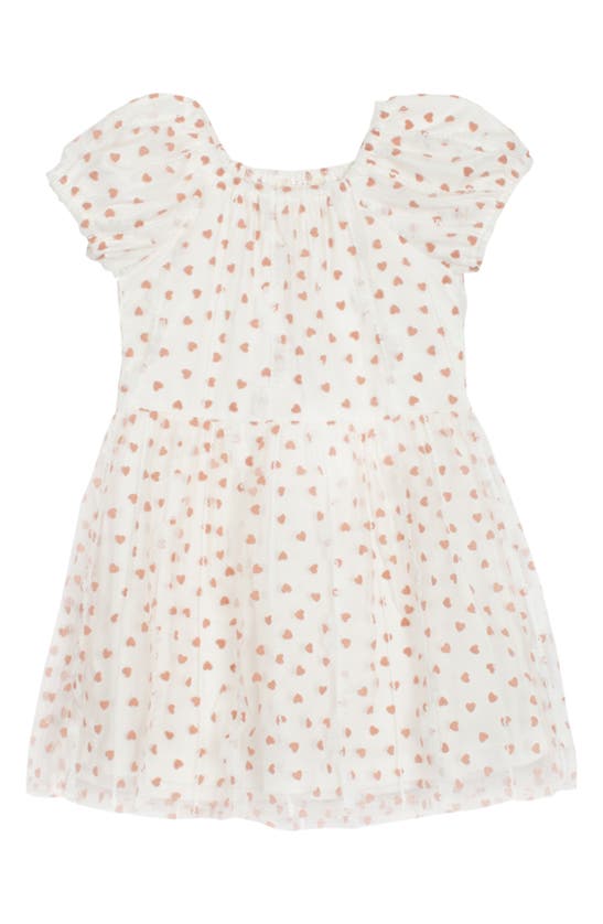 Shop Mabel + Honey Kids' Aurora Rib Dress In White
