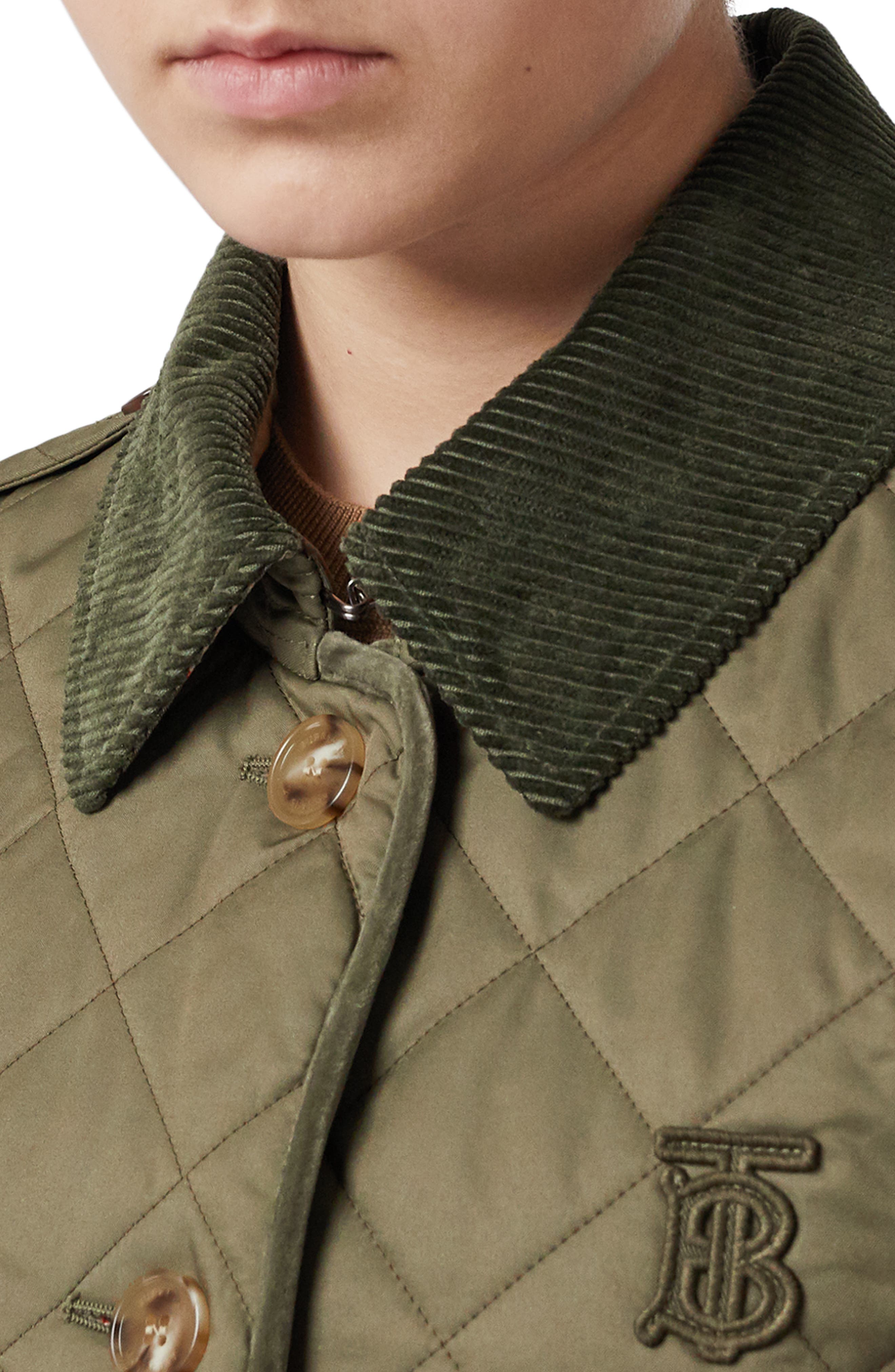 burberry fernhill quilted jacket