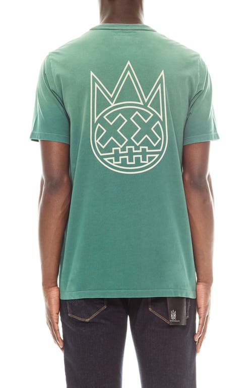 Shop Cult Of Individuality Shimuchan Graphic T-shirt In Vintage Green