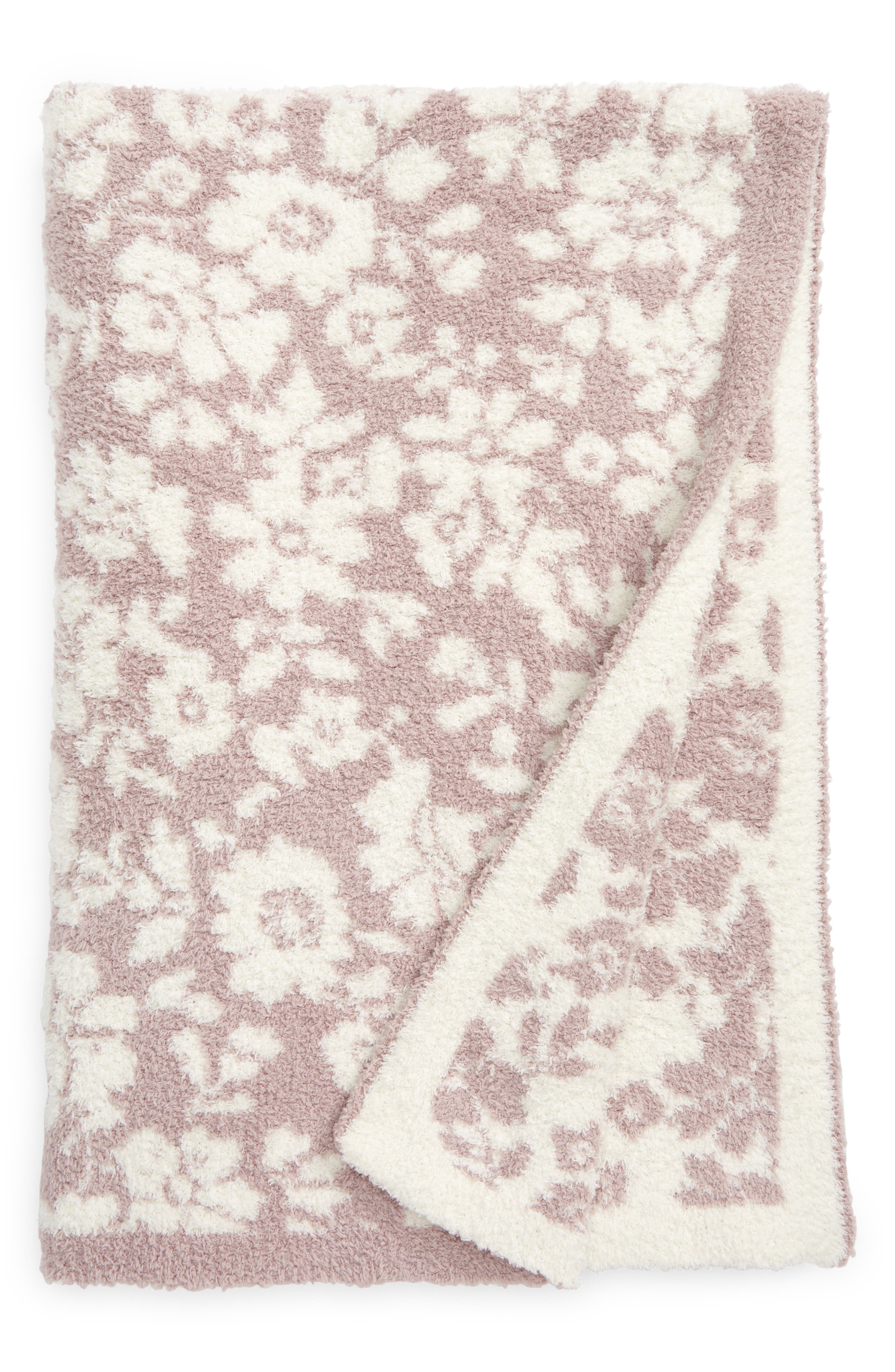 Barefoot Dreams CozyChic Floral Throw Blanket