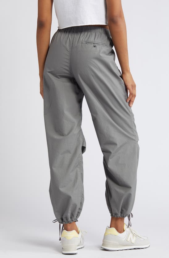 Shop Bp. Ripstop Parachute Pants In Grey Pearl