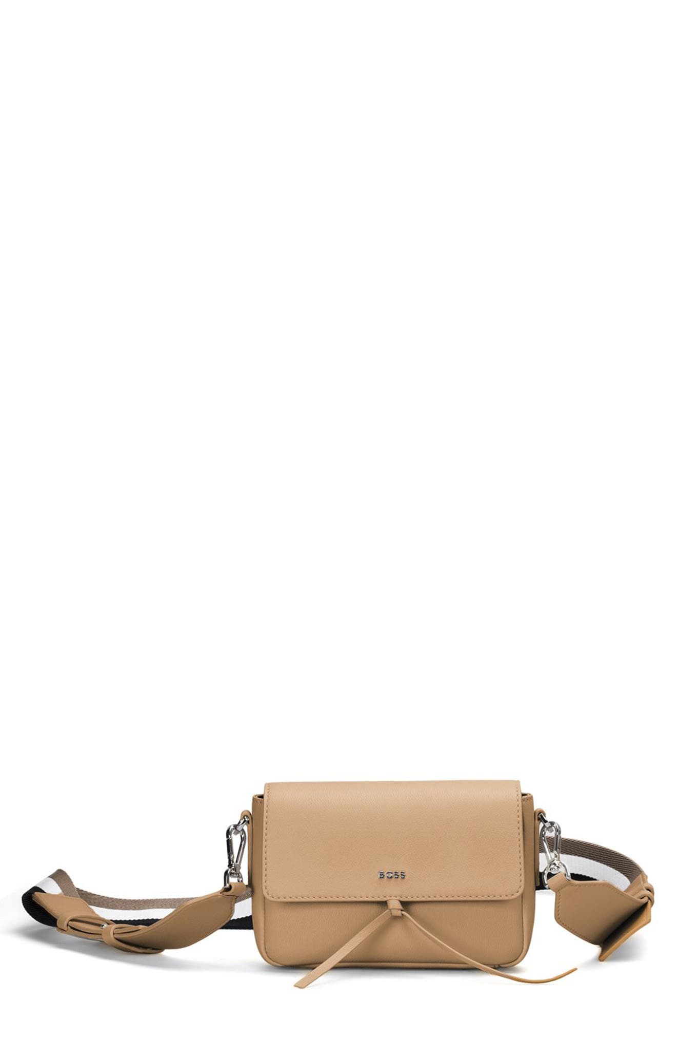 beige cross body