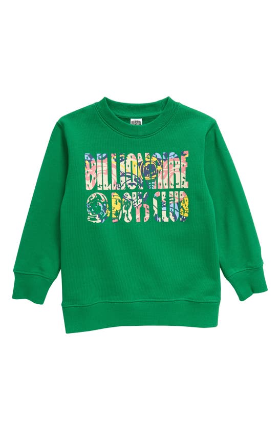 Billionaire Boys Club Kids' Little Boy's & Boy's Logo Printed Crewneck Sweatshirt In Amazon