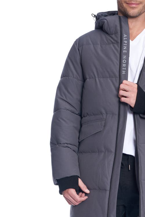 Shop Alpine North Jasper In Dark Grey