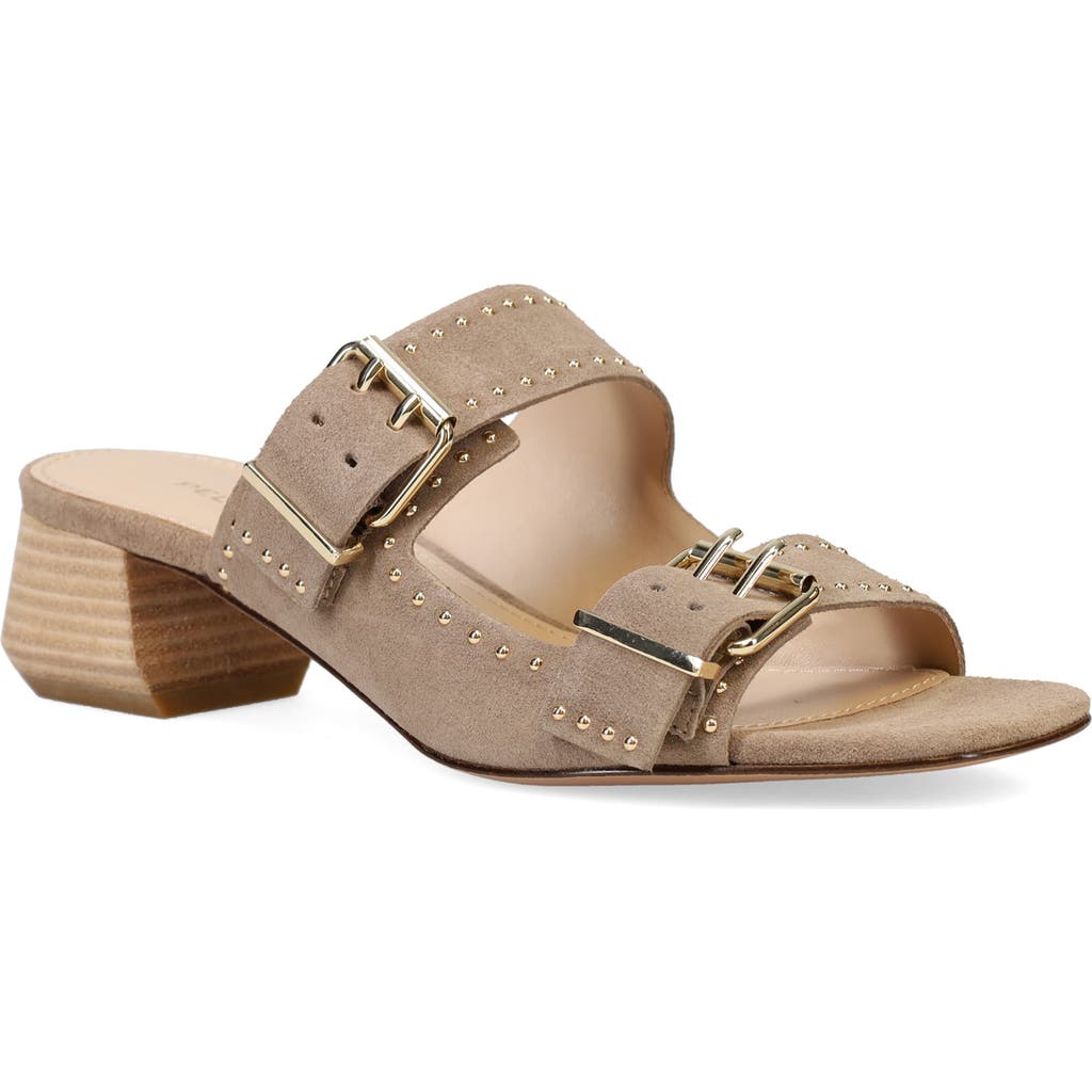 Shop Pelle Moda Tiala Slide Sandal In Taupe
