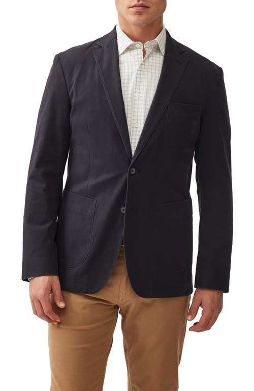 Rodd & Gunn Fairton Sports Fit Stretch Cotton & Lyocell Sport Coat In Marine