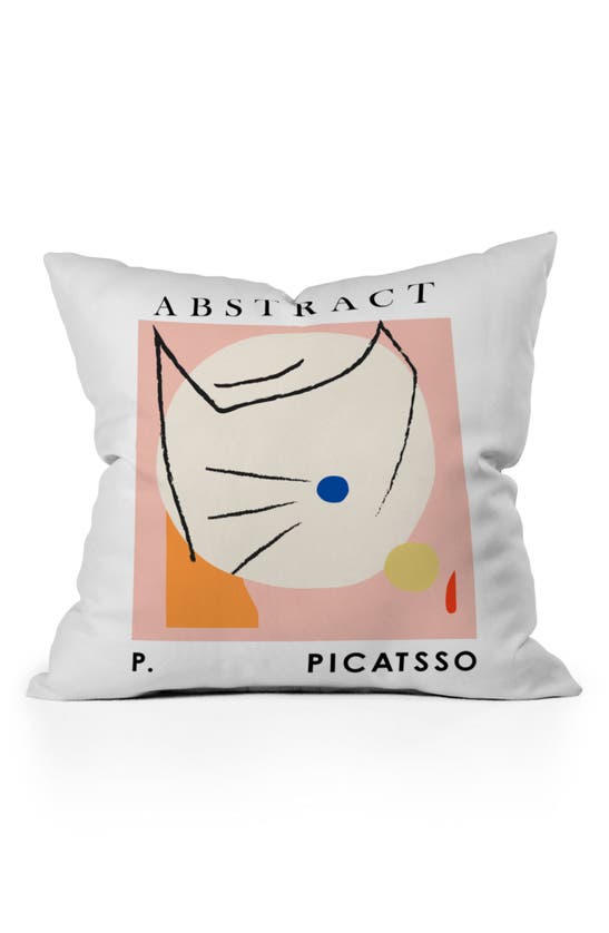 Shop Deny Designs Picatsso Accent Pillow In Pink
