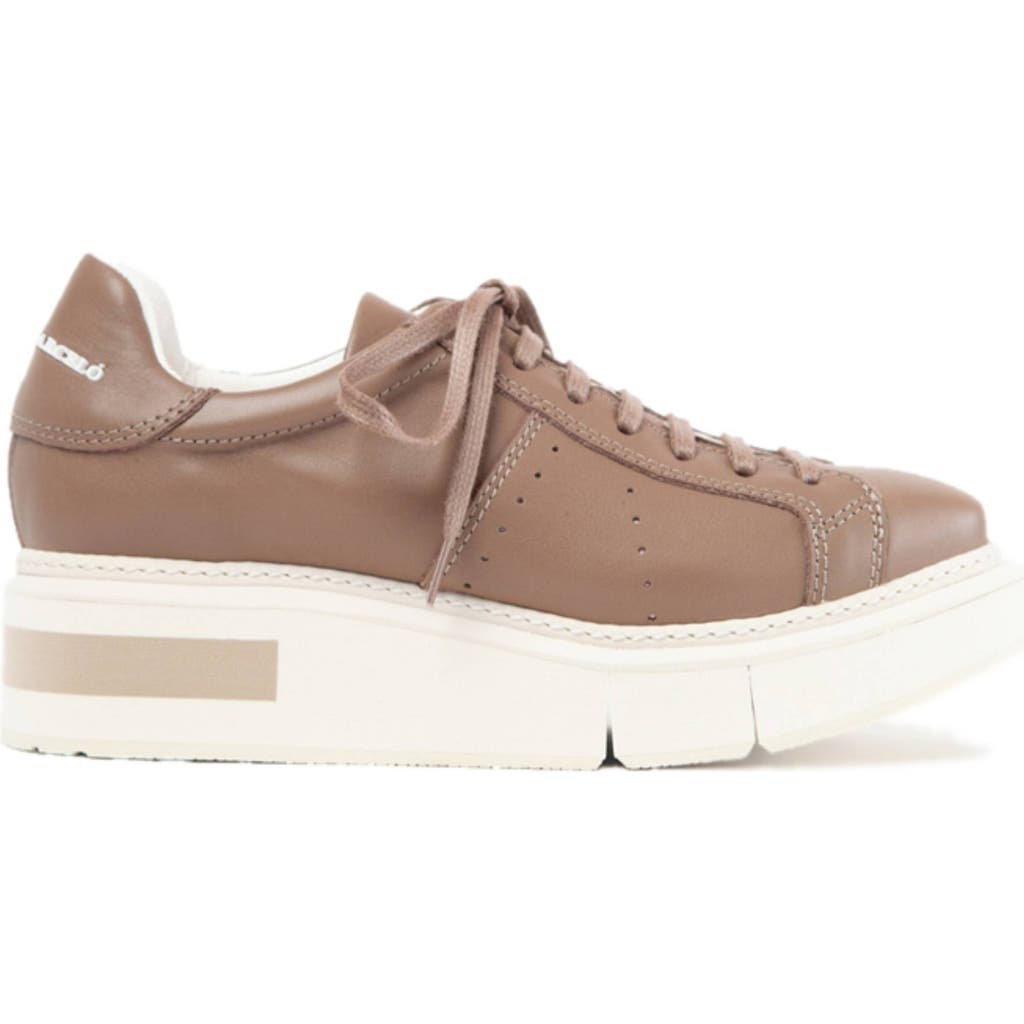 Paloma Barceló Paloma Barcelo Agen Sneaker In Dark Beige/taupe