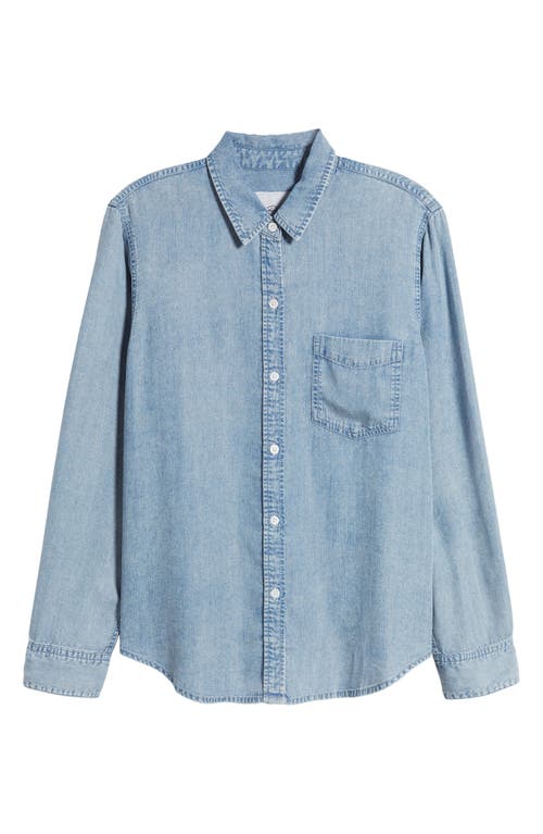 Shop Rails Ingrid Chambray Shirt In Med Vintage Cloud Wash